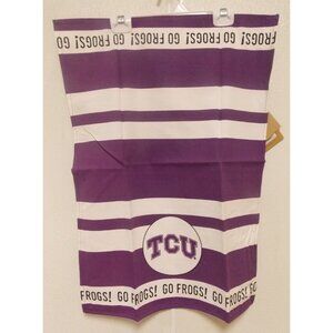 NCAA TCU Horned Frogs Kitchen Tea Towel 17.5" wide by 24.5" long Glory Haus